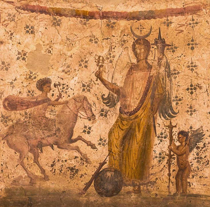 Isis-Fortuna, House of Philocalus, Pompeii